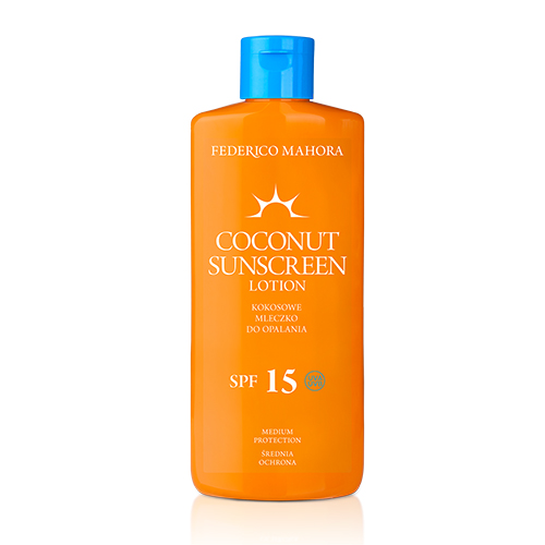 COCONUT SUNSCREEN LOTION SPF 15 MEDIUM PROTECTION FM SHOP UK